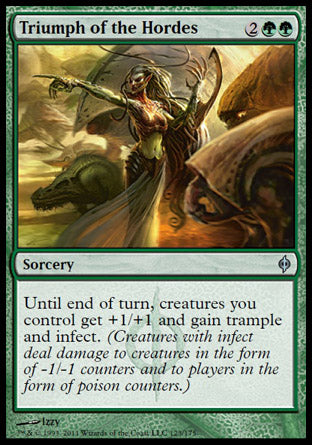 Triumph of the Hordes (New Phyrexia) Medium Play