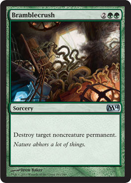 Bramblecrush (Magic 2014 Core Set) Medium Play