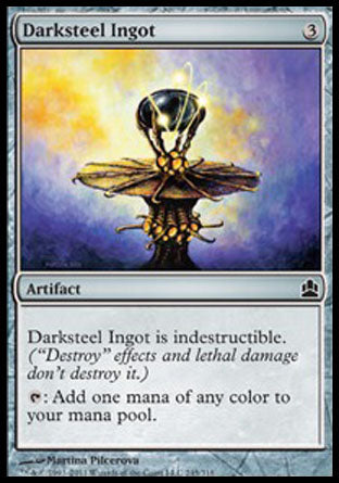 Darksteel Ingot (Commander) Light Play
