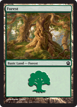 Forest (249) (Theros) Medium Play