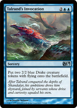 Talrand's Invocation (Magic 2013 Core Set) Medium Play