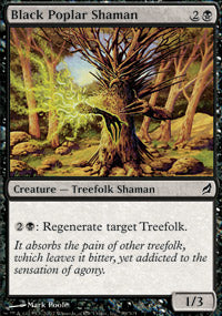 Black Poplar Shaman (Lorwyn) Near Mint