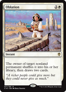 Oblation (Commander 2016 Edition) Near Mint