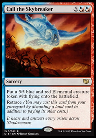 Call the Skybreaker (Commander 2015) Light Play