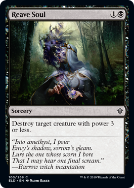 Reave Soul (Throne of Eldraine) Near Mint
