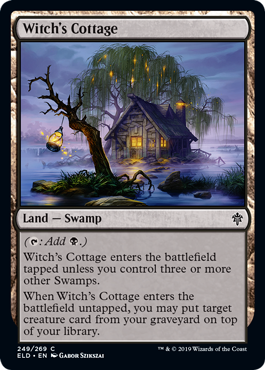Witch's Cottage (Throne of Eldraine) Near Mint