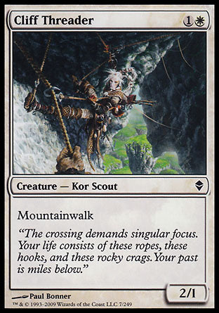 Cliff Threader (Zendikar) Near Mint