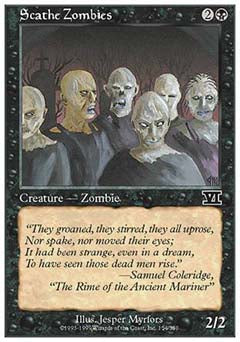 Scathe Zombies (Classic 6th Edition) Medium Play