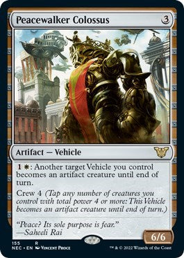 Peacewalker Colossus (Commander: Kamigawa: Neon Dynasty) Medium Play