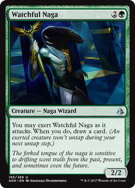 Watchful Naga (Amonkhet) Near Mint