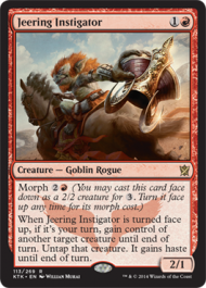 Jeering Instigator (Khans of Tarkir) Medium Play