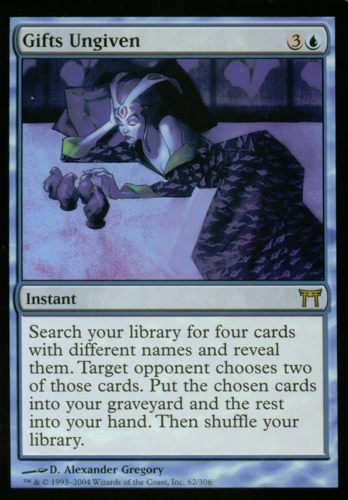 Gifts Ungiven (Champions of Kamigawa) Medium Play