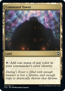 Command Tower (Commander Legends: Battle for Baldur's Gate) Light Play Foil