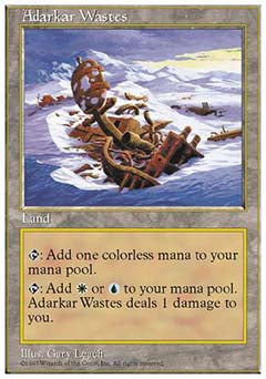 Adarkar Wastes (5th Edition) Light Play