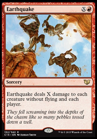 Earthquake (Commander 2015) Light Play