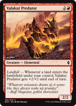 Valakut Predator (Battle for Zendikar) Near Mint