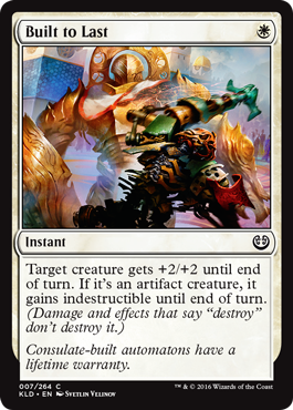 Built to Last (Kaladesh) Medium Play