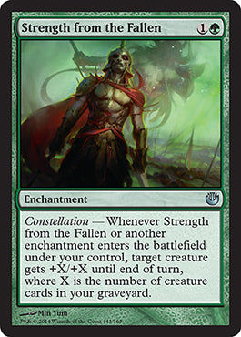 Strength from the Fallen (Journey into Nyx) Near Mint Foil