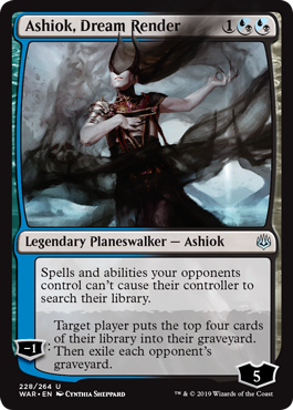 Ashiok, Dream Render (War of the Spark) Near Mint Foil