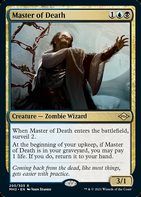 Master of Death (Modern Horizons 2) Medium Play