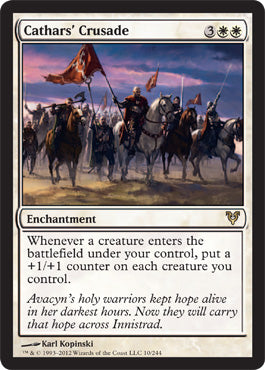 Cathars' Crusade (Avacyn Restored) Medium Play