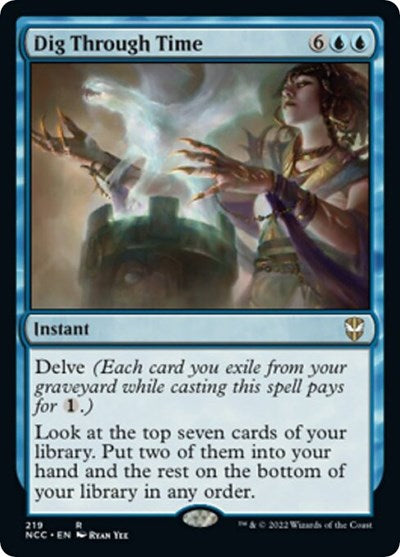 Dig Through Time (Commander: Streets of New Capenna) Near Mint