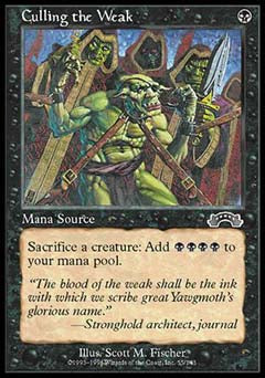 Culling the Weak (Exodus) Near Mint