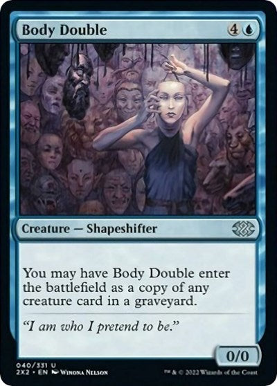 Body Double (Double Masters 2022) Light Play Foil