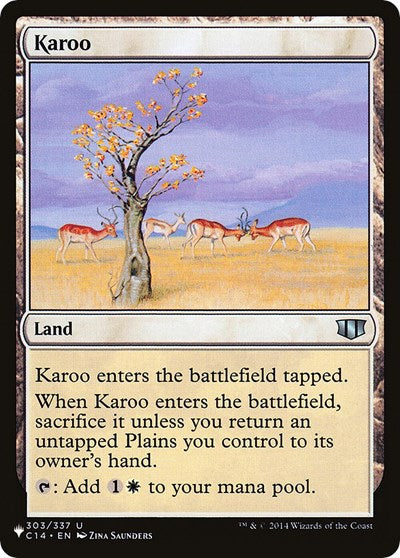 Karoo (The List) Near Mint