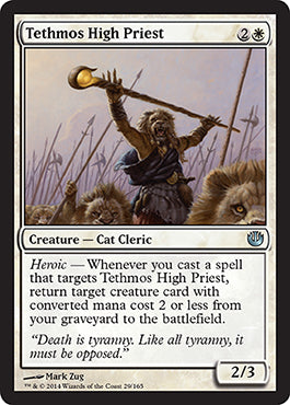 Tethmos High Priest (Journey into Nyx) Near Mint Foil