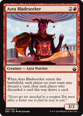 Azra Bladeseeker (Battlebond) Medium Play