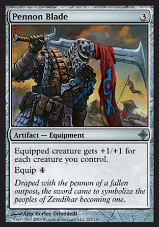 Pennon Blade (Rise of the Eldrazi) Medium Play