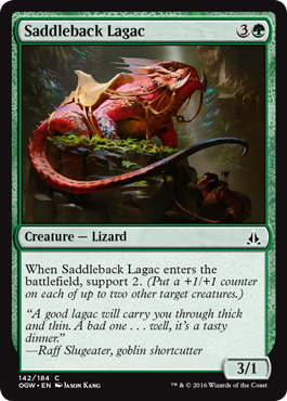 Saddleback Lagac (Oath of the Gatewatch) Near Mint