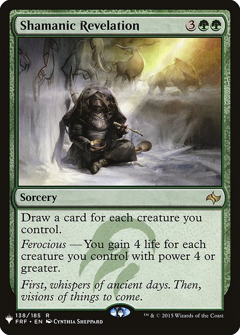Shamanic Revelation (Mystery Booster) Near Mint