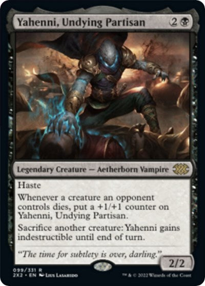 Yahenni, Undying Partisan (Double Masters 2022) Near Mint Foil