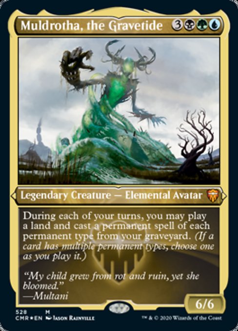Muldrotha, the Gravetide (Foil Etched) (Commander Legends) Near Mint Foil