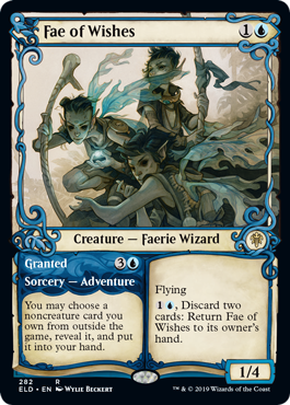 Showcase Fae of Wishes (Throne of Eldraine) Near Mint