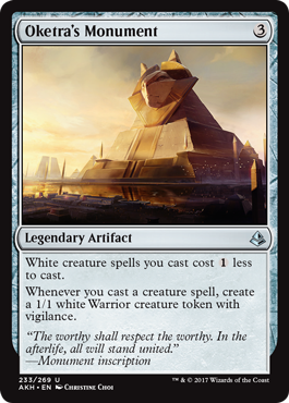 Oketra's Monument (Amonkhet) Near Mint