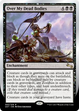 Over My Dead Bodies (Unstable) Near Mint