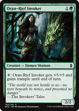 Oran-Rief Invoker (Battle for Zendikar) Near Mint