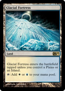 Glacial Fortress (Magic 2010 Core Set) Light Play Foil
