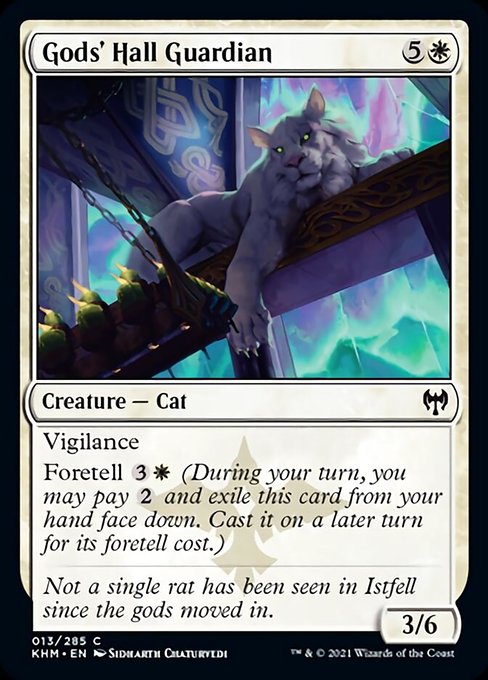 Gods' Hall Guardian (Kaldheim) Near Mint Foil