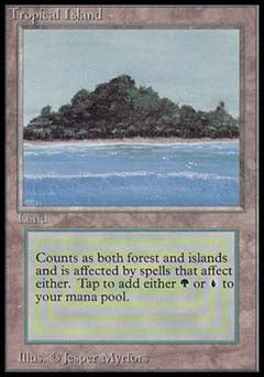 Tropical Island (Beta) Near Mint