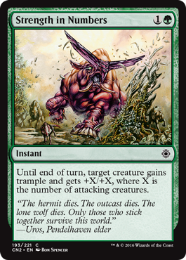 Strength in Numbers (Conspiracy: Take the Crown) Near Mint