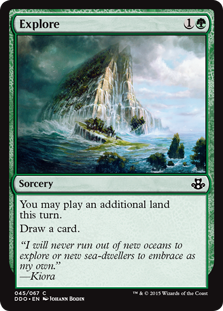 Explore (Duel Decks: Kiora vs Elspeth) Near Mint