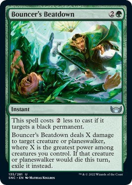Bouncer's Beatdown (Streets of New Capenna) Near Mint Foil