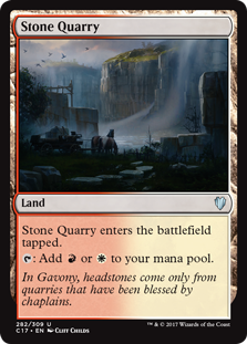 Stone Quarry (Commander 2017) Near Mint