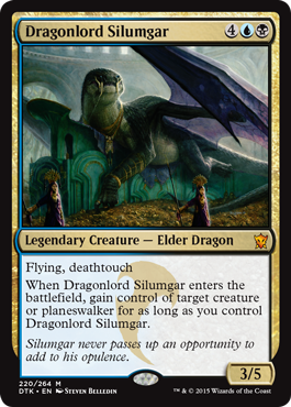 Dragonlord Silumgar (Dragons of Tarkir) Medium Play