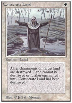 Consecrate Land (Unlimited) Near Mint