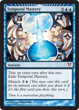 Temporal Mastery (Avacyn Restored) Light Play Foil